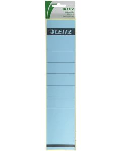 Etiquettes pour dos de classeur - 61 x 285 mm - Bleu : LEITZ 1640-00-35