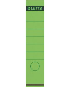Photo Etiquettes Dos de classeur - 61 x 285 mm - Vert : LEITZ Lot de 10 - 1640-00-55