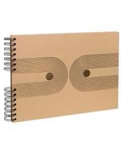 Album Photos Traditionnel 32 x 22 cm - 150 Photos - Kraft EXACOMPTA Graphik