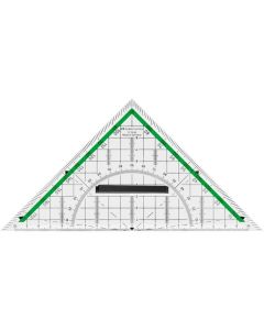 Équerre de Géométrie BK 1 avec poignée - 200 mm : FABER CASTELL Visuel