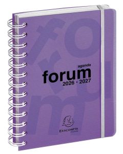Agenda Scolaire 2026/2027 - Violet Forum Linicolor EXACOMPTA image couverture