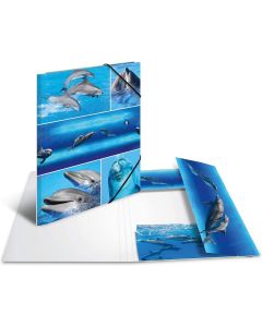 Chemise à rabats - Motif Dauphins - A4 : HERMA Image