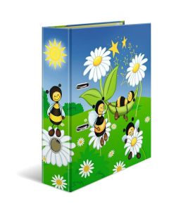 Classeur à 2 anneaux - Dos de 70 mm - Abeilles : HERMA Ecole maternelle image