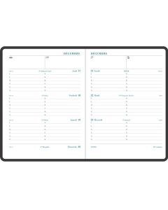 Agenda 2025 Semainier - 180 x 140 mm EXACOMPTA PRATIC