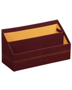 Corbeille à Courrier 3 compartiments - Noir : WEDO Office Photo