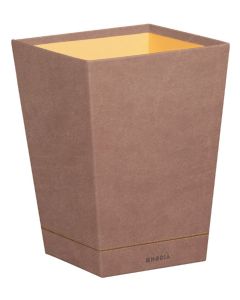 Corbeille à papier RHODIARAMA -  270 x 270 x 320 mm - Bois de rose RHODIA 