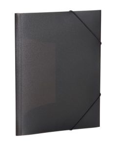 Chemise à élastiques A3 en PP translucide - Noir HERMA photo