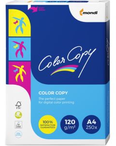 Papier multifonction A4 - 160 g - Blanc MONDI Color Copy Lot de 250 Exemple