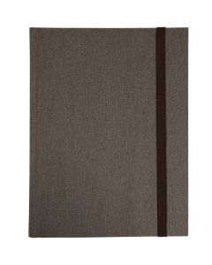 Carnet de Notes Pages lignées - 22 x 17 cm - Gris LE DAUPHIN Nature