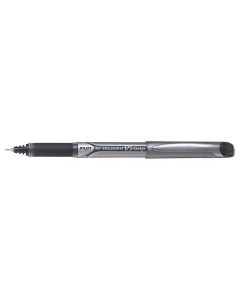 Stylo à capuchon roller à encre infalsifiable - Noir : PILOT Hi-Tecpoint V5 Grip Visuel