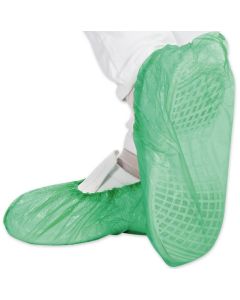 Sur-chaussures en CPE - Vert HYGOSTAR Lot de 100