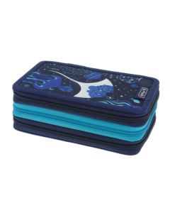 Étui scolaire Chaton - Rose - 42 pièces EBERHARD FABER