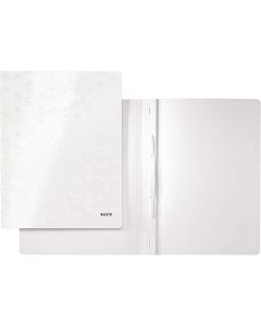 Photo Chemise à lamelles en PP - Blanc perle : LEITZ 3001-00-01