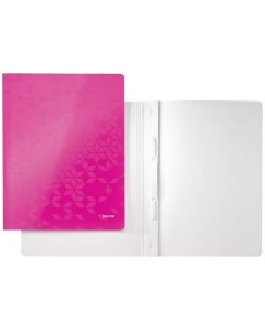 Photo Chemise à lamelles en PP - Rose métallique : LEITZ 3001-00-23