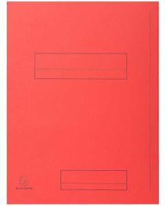 Lot de 50 Chemises rigides imprimées - Rouge EXACOMPTA Super 210 Image