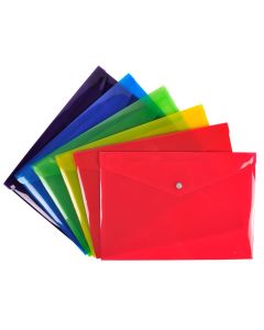 Pochettes enveloppes - A4 330 x 230 mm - Assortiment EXACOMPTA Iderama