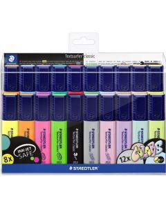 Surligneur - Assortiment  STAEDTLER Textsurfer Classic Lot de 6 + 2 gratuits