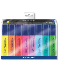 Surligneur - Assortiment  STAEDTLER Textsurfer Classic Lot de 6 + 2 gratuits
