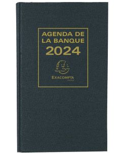 Agenda de Banque 2024 2 volumes - 175 x 280 mm EXACOMPTA