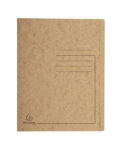 Chemise à lamelle imprimée A4 - Tabac : EXACOMPTA image