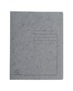 Chemise à lamelle imprimée A4 - Gris : EXACOMPTA image