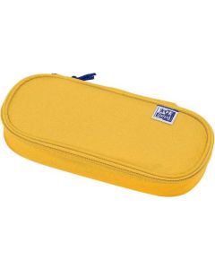 Trousse ovale pour stylos - Jaune OXFORD