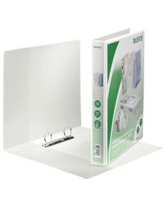 Photo Classeur personnalisable 2 anneaux - Dos de 30 mm - Blanc LEITZ