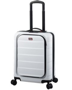 Valise Cabine à roulettes en ABS Blanc JSA 45593 Bagage
