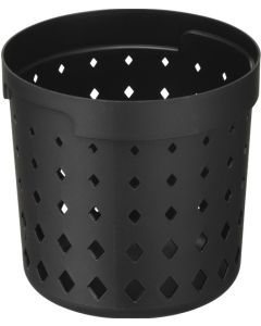 Bac de rangement - 133 x 133 x 126 mm - Noir NHG Seoul Round Organizer M