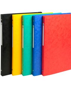 51250E Classeur Exacompta 4 Anneaux Assortiment Carte lustrée