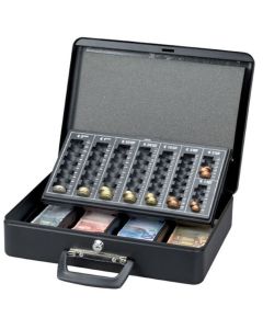 Caisse à monnaie avec trieur à pièces MAUL 56316-90 Ouvert