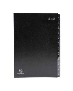 EXACOMPTA : Trieur numérique - 12 compartiments 57012E