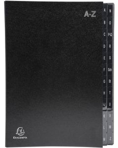 EXACOMPTA 57024E : Trieur alphabétique 24 compartiments photo