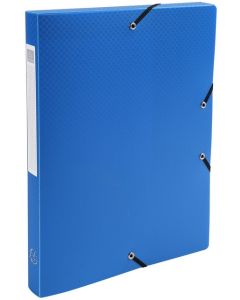 Boîte de classement Exabox - Dos 25 mm - Bleu clair : EXACOMPTA image