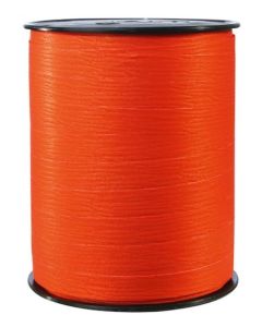 Ruban cadeau bolduc - Mat - Mandarine : CLAIREFONTAINE image