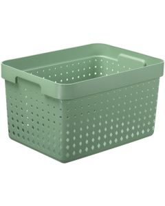 Bac de rangement pour Tiroir - 158 x 118 x 73 mm - Bleu NHG Seoul Organizer L