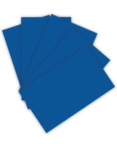 Carton de Bricolage 500 x 700 mm Bleu royal - 300 g/m² FOLIA Lot de 10 Visuel