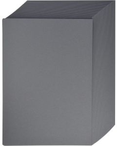 Carton de Bricolage A4 - Gris pierre - 300 g/m² : FOLIA Lot de 50 Visuel