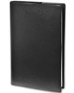 Agenda sans répertoire 2026/2027 - Président S Sept - 21 x 27 cm QUO VADIS couverture noir photo