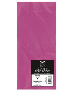 Papier de Soie - Blanc - 500 x 750 mm : CLAIREFONTAINE Lot de 480 Visuel