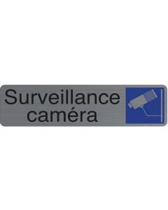 Plaque adhésive de signalisation - Surveillance Caméra : EXACOMPTA image