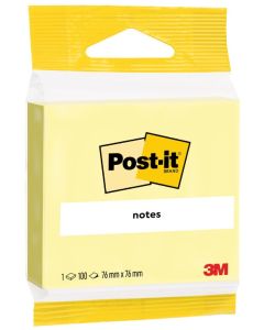 Notes adhésives quadrillées - Jaune - 102 x 152 mm POST-IT 