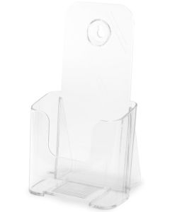 Porte-brochures incliné - 1 compartiment - A5 portrait DEFLECTO