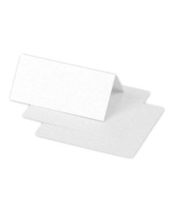 Photo POLLEN Porte-nom Blanc irisé 85 x 80 mm 75085C Clairefontaine