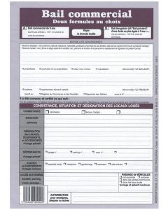 Bail Commercial WEBER 800 Modèle