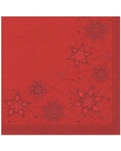 Serviettes à motifs de Noël - Just Stars - Champagne PAP STAR