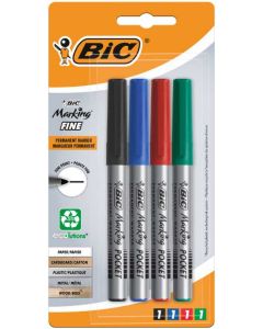 Marqueur permanent - Rouge : BIC Marking Fine ECOlutions 1445 Image