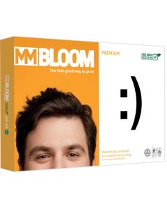 Ramette de papier 500 feuilles A4 - 80 g - Blanc BLOOM PREMIUM