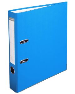 Classeur à levier en PP - Dos de 50 mm - Bleu clair : EXACOMPTA Photo