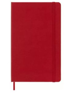 Carnet de Notes Ligné 21 x 13 cm L/A5 - Rouge Classic MOLESKINE 